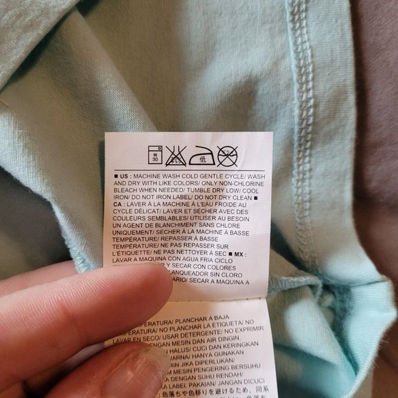 Medium Old Navy Light Blue Tank Top - Picture 7 of 7